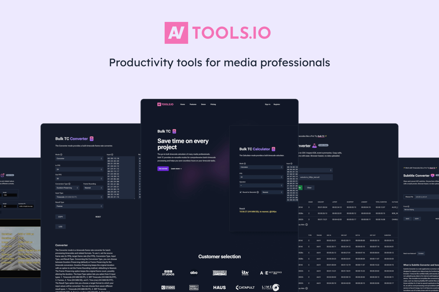 Example of a website cover image